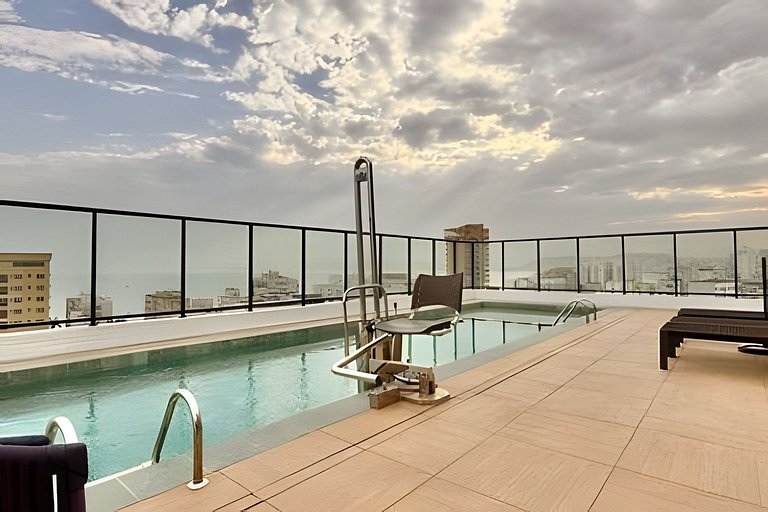 A 300 m da Praia com Garagem e Enxoval SPM