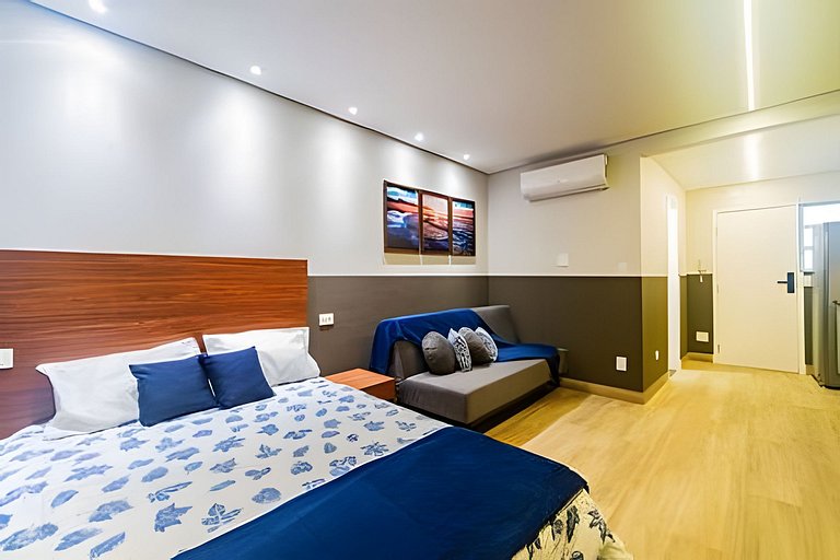 Praia Gonzaga Garagem Wi-Fi Ar condicionado SGAN