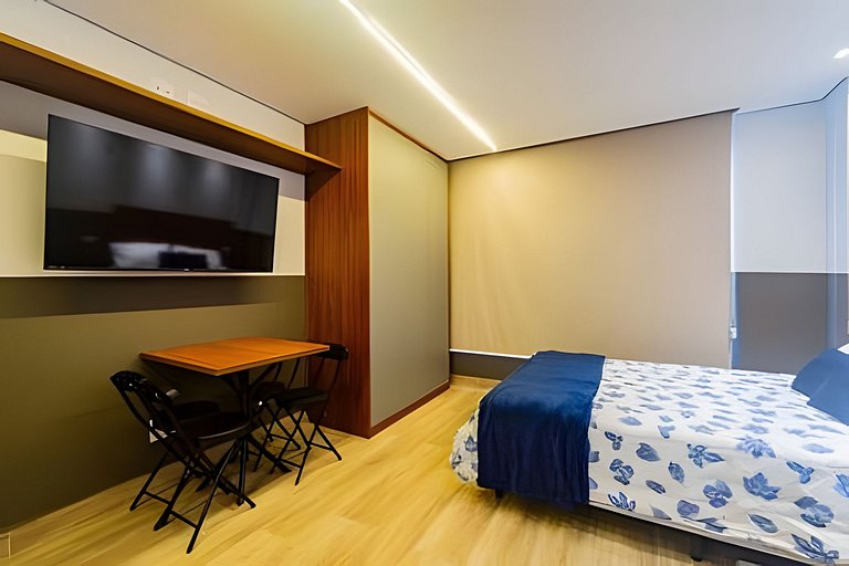 Praia Gonzaga Garagem Wi-Fi Ar condicionado SGAN
