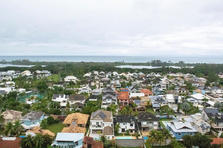 Vista Mar com Lazer na Barra RJBP