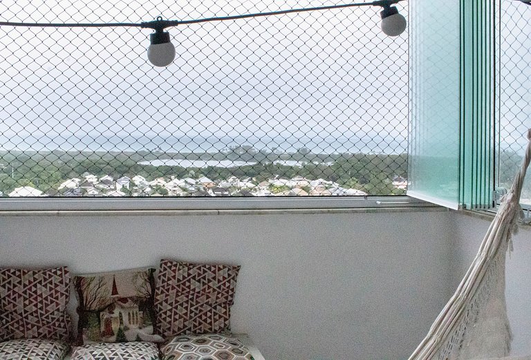 Vista Mar com Lazer na Barra RJBP