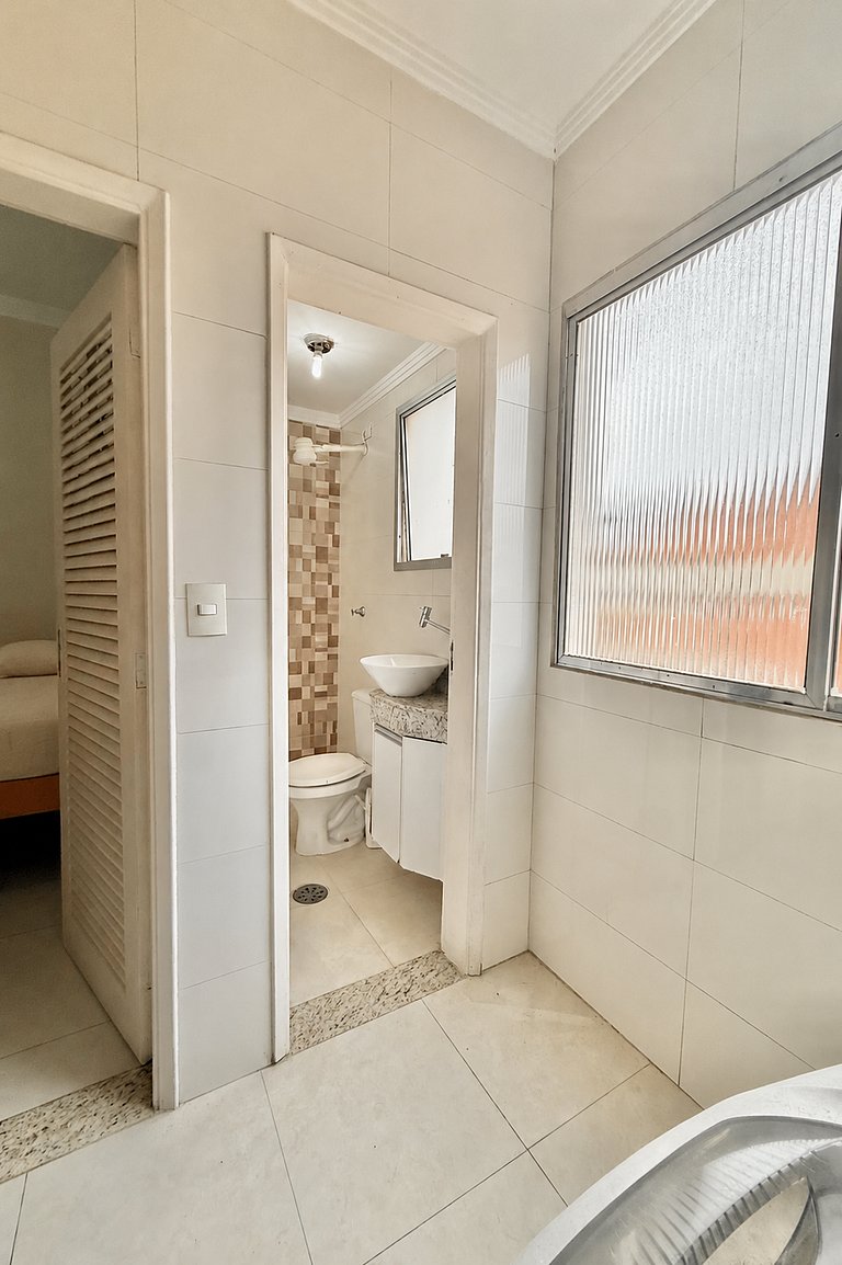 Tortuga Guarujá | 4 Quartos | Conforto e Praia GTK