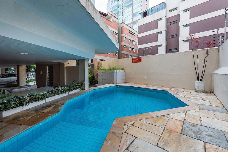 Aconchegante com Ar Garagem Piscina Wi-Fi GTM