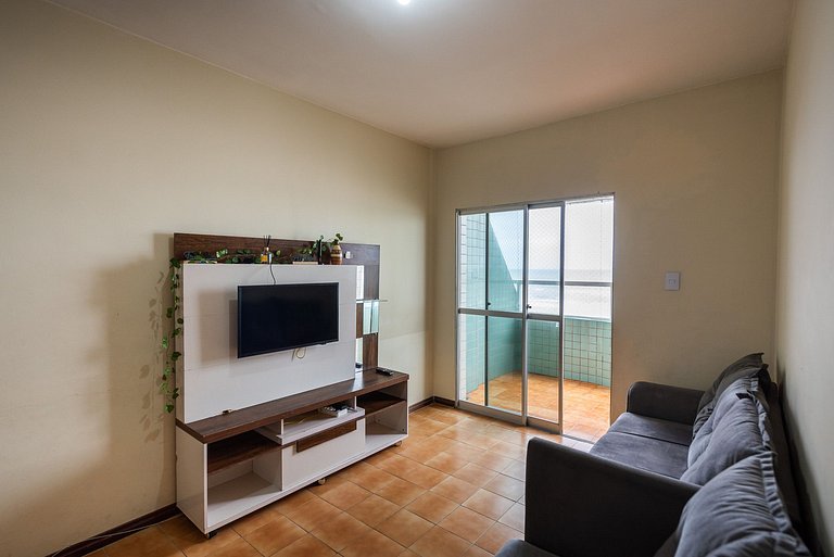 Pé na areia | Vista Mar | Garagem | Wi-fi MBD