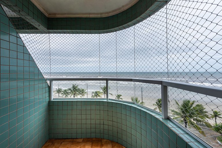 Pé na areia | Vista Mar | Garagem | Wi-fi MBD