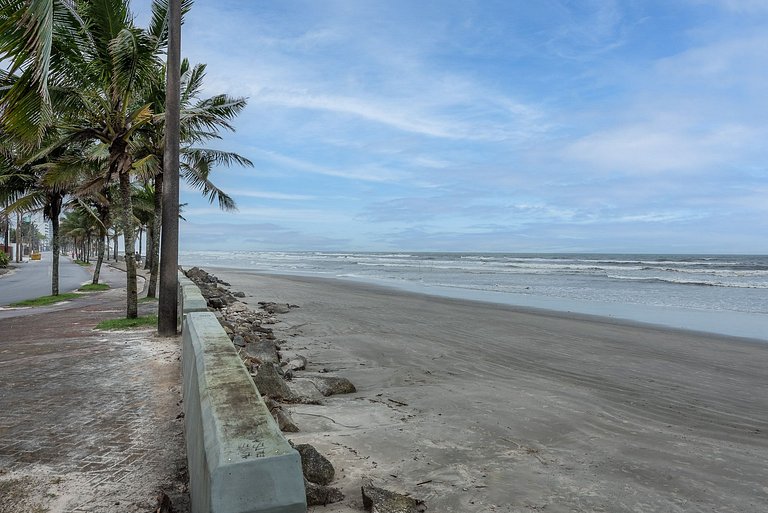 Pé na areia | Vista Mar | Garagem | Wi-fi MBD