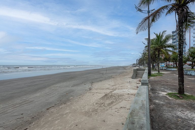 Pé na areia | Vista Mar | Garagem | Wi-fi MBD